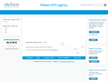 Tablet Screenshot of istc.nielsenbook.co.uk